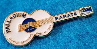 Error Kanata Palladium Canada 1996 Grand Opening Shilo Guitar Hard Rock Cafe Pin