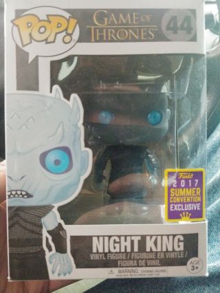 Funko Pop Game Of Thrones 44 2017 Summer Convention Night King (translucent)