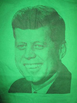 Vintage Fruit Of The Loom Label - President John F.  Kennedy (2xl) T - Shirt