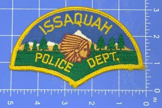 Issaquah Police Deptartment Patch Washington State