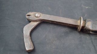 Antique Vintage Bridgeport No.  64 Rex Cast Iron Nail Puller USA Cond 2