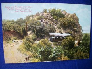 Vintage Mt.  Lowe Cape Of Good Hope Pacific Electric Railway Pasadena Altadena
