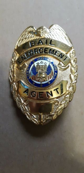 Bail Enforcement Agent Badge