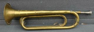 Vintage Rexcraft Official Boy Scouts Of America Brass Bugle