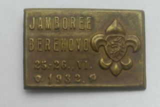 1932 Boy Scout Jamboree Berehovo Participants Pin