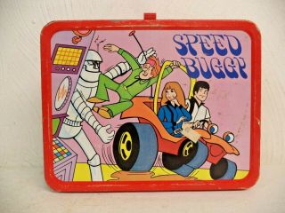 Vintage Speed Buggy Metal Lunchbox No Thermos