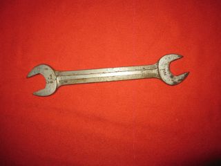 Vintage Blue Point Large S 3436 Heavy " Long Open - Ends Wrench 1 - 1/8 X11/16