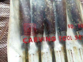 True Vintage Millers Falls Carving Tool Set " Woodworking Tools "