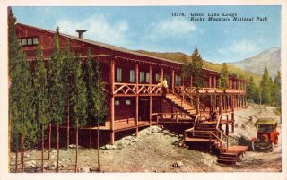 Postcard Grand Lake Lodge At Rocky Mountain National Park 120090