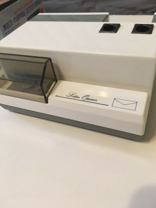Vintage Battery Operated Pencil Sharpener Letter Opener Tape Dispenser