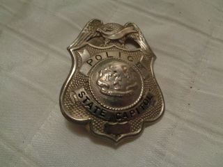 State Capital Police Badge