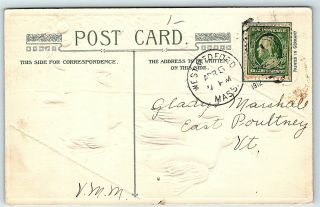 Postcard Easter Greetings Ducks Chasing Apple John Winsch 1911 R53 2