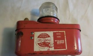 Rare Teledyne Big Beam 108f Lantern Beacon Marine Railroad Light