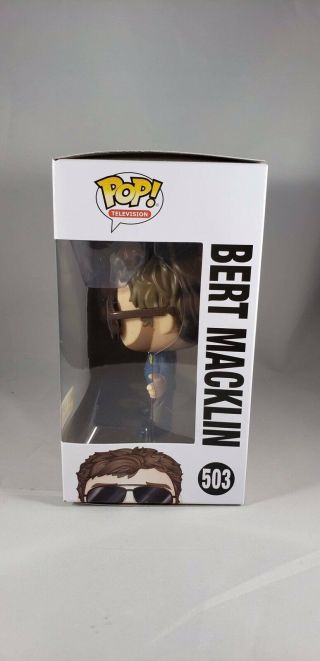 Funko Pop Bert Macklin Parks and Recreation Hot Topic exclusive Andy Dwyer 2