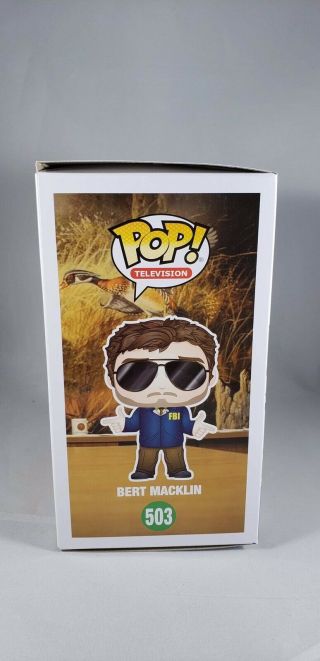 Funko Pop Bert Macklin Parks and Recreation Hot Topic exclusive Andy Dwyer 6