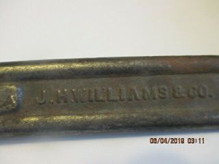 p36) J.  H.  Williams & Co 474 Adjustable Hook Spanner Wrench 2 