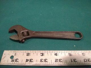 Vintage Crescent Tool Co.  Adjustable Wrench 6 Inch