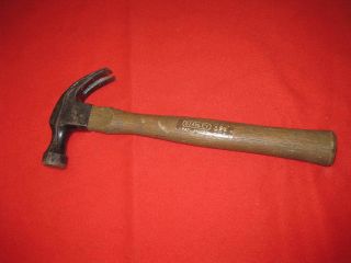 Vintage Stanley 3877826 16 Oz Ounce Claw Hammer Rare Octagal Head Wood Handle