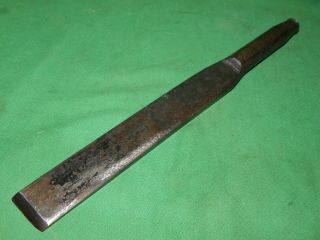 Antique,  Vintage,  Old All Steel Wood Chisel 1 " X 13 - 3/8 " Long