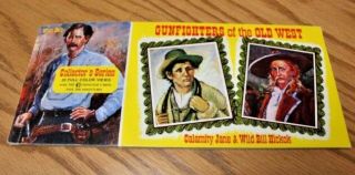 Gunfighters Of The Old West - 10 Postcards