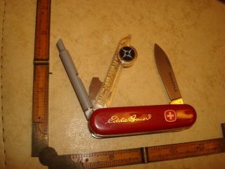 Wenger Whistle Outdoor Knife Multi Tool Eddie Bauer Edition Swiss Army Knife