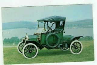 Vintage Car Automotible Post Card 1913 Ford " T " Runabout