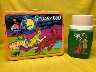 1973 Scooby Doo Lunchbox With Thermos