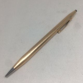 Vintage Cross Mechanical Pencil 1/20 14k Gold Filled Plain Clip No Engraving