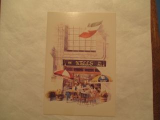 Kells Irish Restaurant Pub Seattle Washington Advertising Continental Postcard