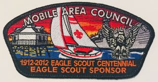 Mobile Area Council Limited Edition Patch Mac Oa 322 Bsa
