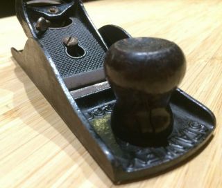 Vintage Stanley No.  220 Wood Plane Made In Usa Collectible Tool