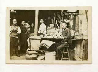 3 Antique Photo Hong Kong China Republic Period 20 - 30 
