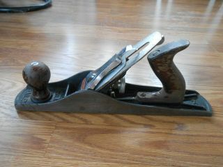 Wood Plane - Vintage - Stanley / Bailey No.  5 - England - Woodworking Plane Tool