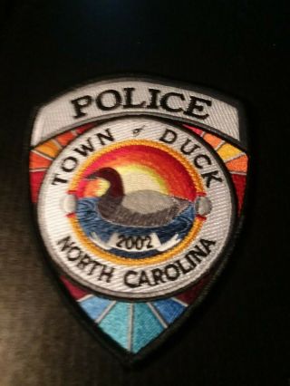 Town Of Duck North Carolina Police Department Patch