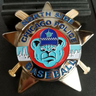 Chicago Police Chicago Cubs Commerative Badge