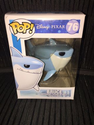 Finding Nemo Funko Pop Disney Bruce 76 Vinyl Figure Vaulted