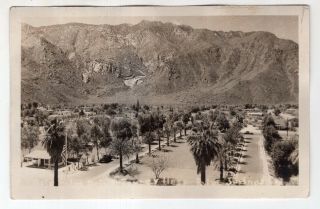 Vintage Real Photo Post Card Hospital Palm Springs Ca