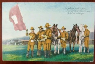 Antique Military Postcard I 