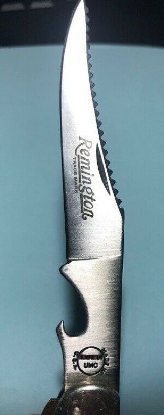 Remington UMC USA - Stern Angler ' s Toothpick Fish Knife - Limited Edition 1/5000 5