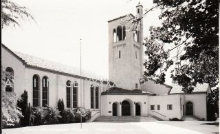 Laws - Rppc - First Methodist Church - Modesto - Ca - Stanislaus