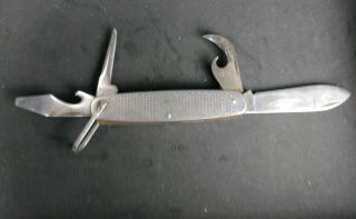 Vietnam Era Camillus Us Military " 1968 " 4 Blade Folding Pocket Knife