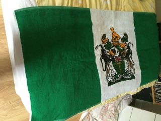 Vintage Rhodesian Flag Towel From The Late 1970 