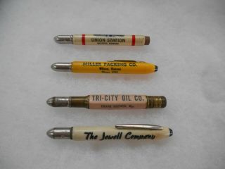Bullet Pencil Union Station Witchita Kansas Tescott Miller Wilson Jewel Colby