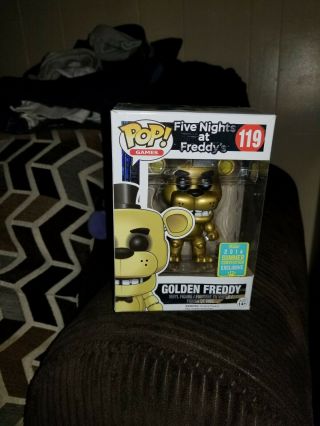 Sdcc 2016 Funko Pop Limited Edition Five Nights At Freddy 