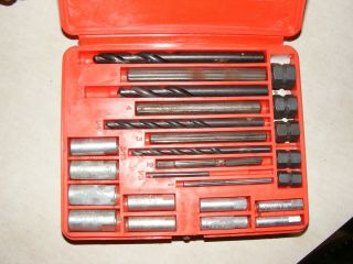 Vintage Snap - On Tools Blue - Point Screw Extractor Partial Set No.  1020