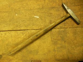 Vintage D Maydole Small 4oz Machinist Hammer Old Wood Handle Tool