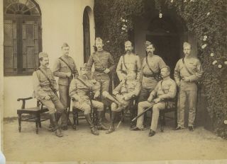 Photo Of British Army Soldiers C1880s