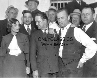 1934 Gangster Bank Robber 1 John Dillinger Captured In Crown Point Iconic Photo