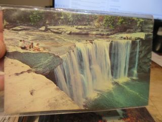 Vintage Old Postcard Kentucky Cumberland Falls State Park Corbin Honeymoon Trip