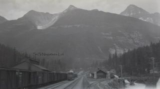 15 X Vintage B&w Photo Negatives Rocky Mountains Kootenays Bc Cp Rail,  1930s